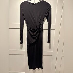 Black Midi Dress